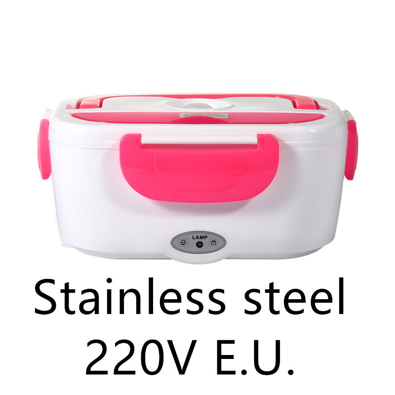 Kitchen Electric Heated Lunch Box Stainless Steel | Food Warmer Container
