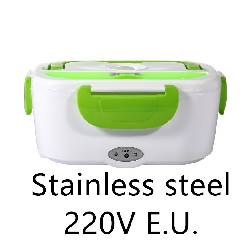Kitchen Electric Heated Lunch Box Stainless Steel | Food Warmer Container