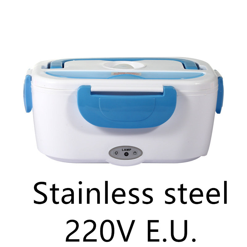 Kitchen Electric Heated Lunch Box Stainless Steel | Food Warmer Container