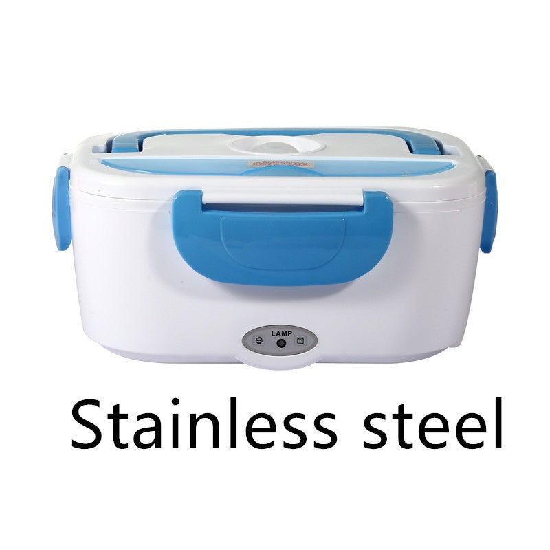 Kitchen Electric Heated Lunch Box Stainless Steel | Food Warmer Container