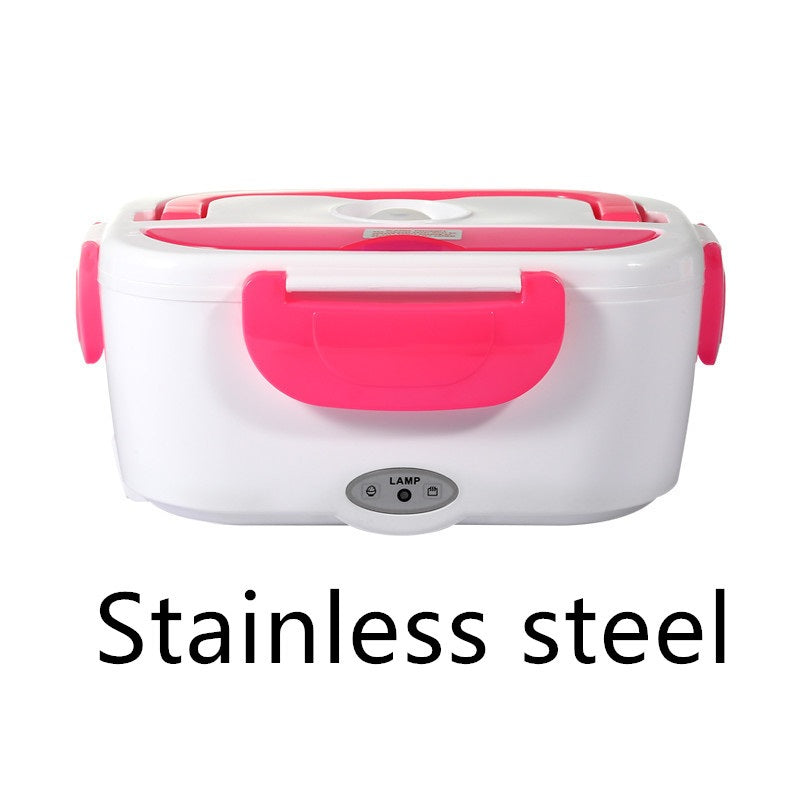 Kitchen Electric Heated Lunch Box Stainless Steel | Food Warmer Container