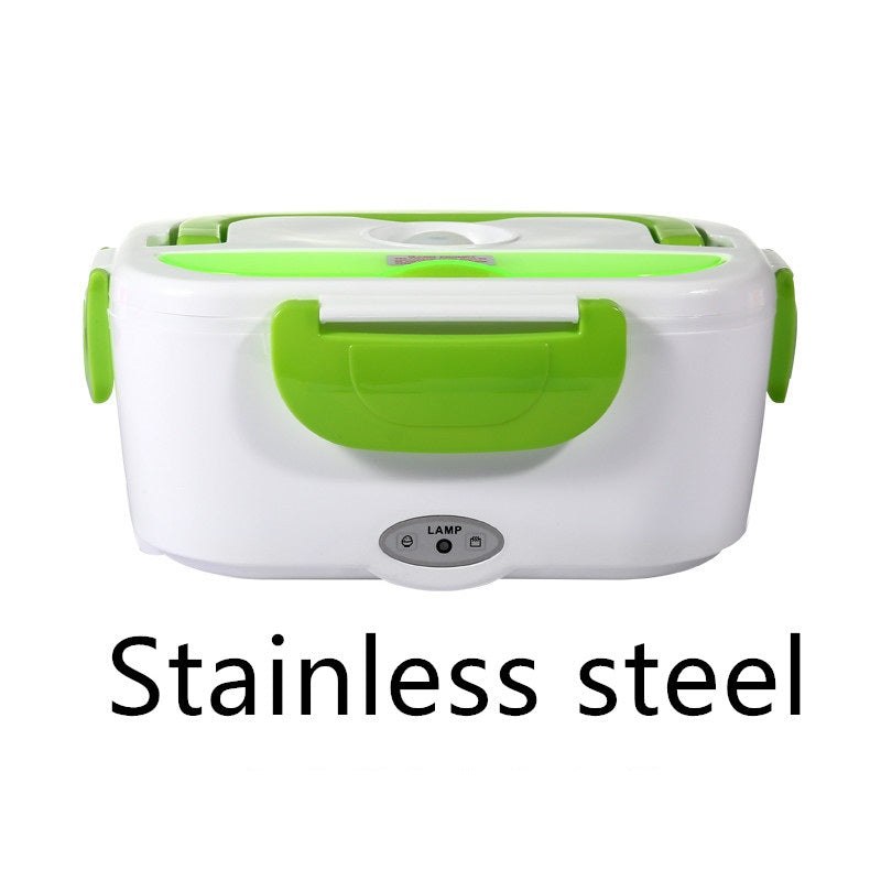 Kitchen Electric Heated Lunch Box Stainless Steel | Food Warmer Container