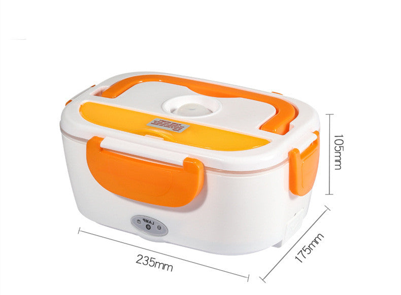 Kitchen Electric Heated Lunch Box Stainless Steel | Food Warmer Container